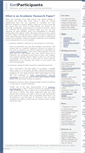 Mobile Screenshot of getparticipants.com
